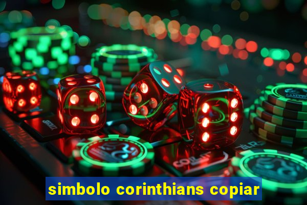 simbolo corinthians copiar